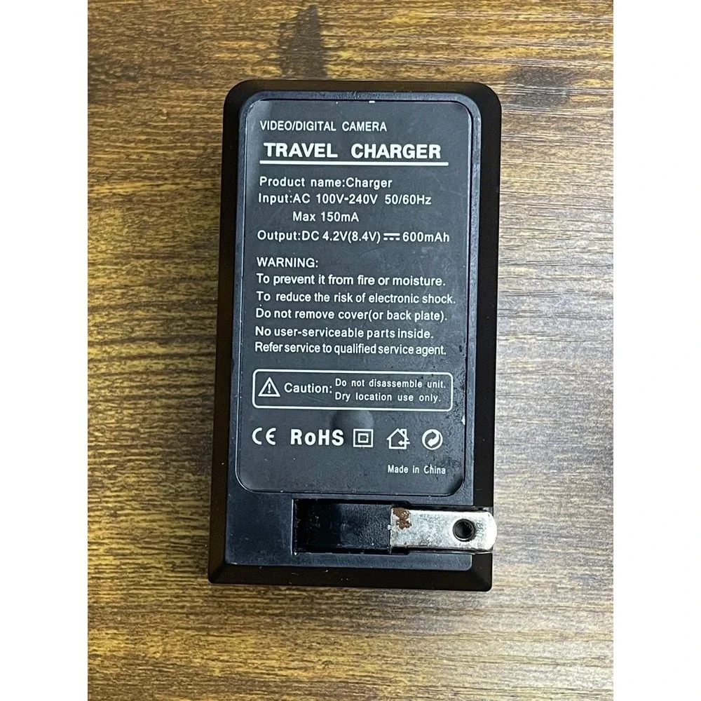 Halcyon Digital Olympus Nikon Battery Wall Charger Oly-/Li40B Li4242B Nik-ENEL10